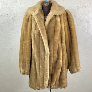 Vintage Jordache Faux Fur Coat